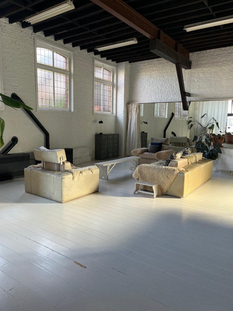 Sofa en twee fauteuils, Enlèvement, Utilisé, Cuir, 60s/70s