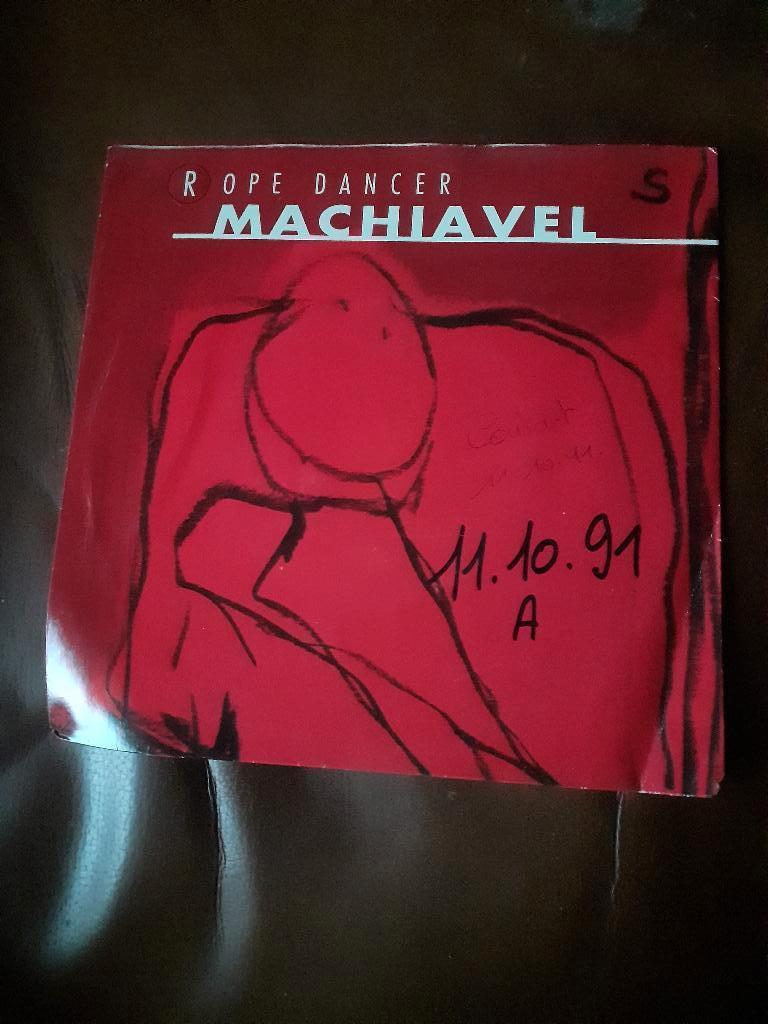 45T Machiavel : Rope dancer / Mary (Belpop), CD & DVD, Enlèvement ou Envoi