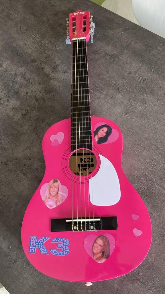 Gitaar K3, Muziek en Instrumenten, Ophalen, Zo goed als nieuw, Klassieke of Spaanse gitaar