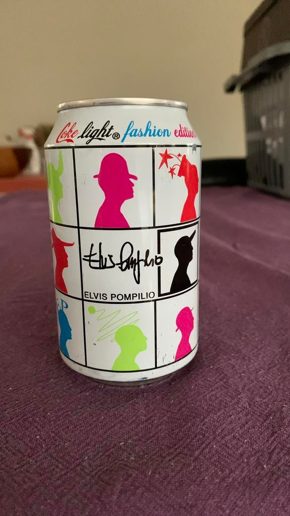 Coke light fashion edition Elvis pompilio, Ophalen, Zo goed als nieuw
