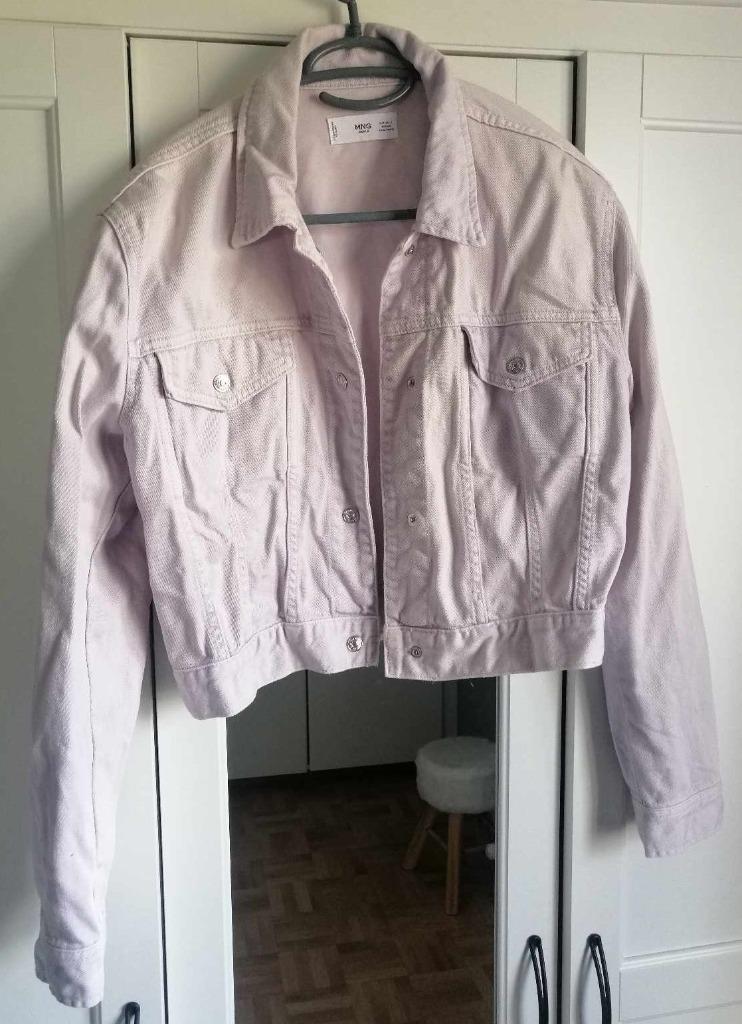 Lila jeansvestje Mango S, Ophalen of Verzenden