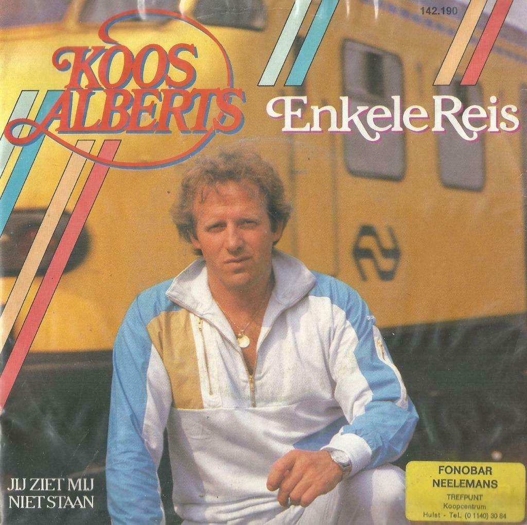 Koos Alberts – Enkele reis / Jij ziet mij niet staan - Singl, Ophalen, Gebruikt