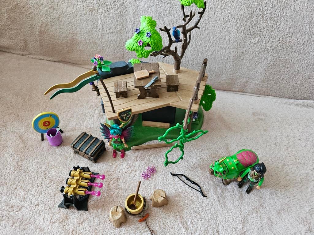 Playmobil  - camp d'entraînement Ayuma, Kinderen en Baby's, Speelgoed | Playmobil, Ophalen of Verzenden, Zo goed als nieuw