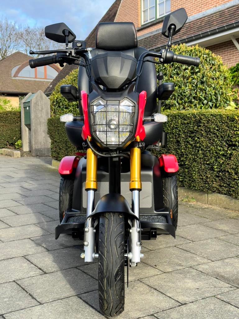 Voiturette électrique SHOPRIDER LUX état super Scootmobiel, Enlèvement ou Envoi, Pliant, Comme neuf, Fauteuil roulant électrique