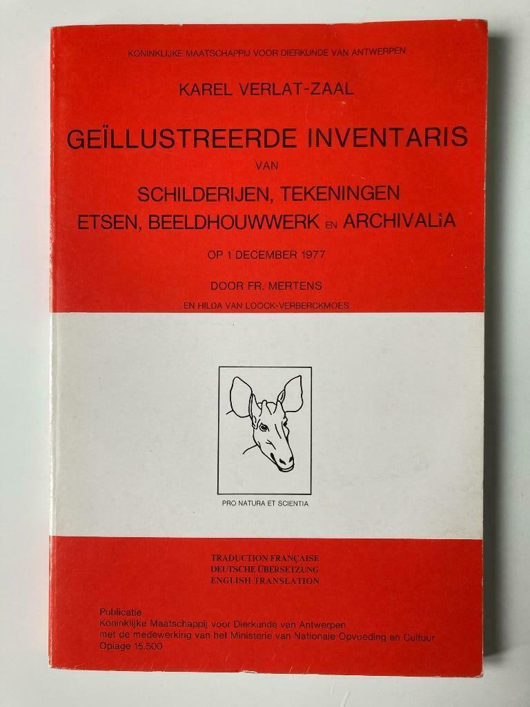 Karel Verlat-zaal - Geïllustreerde Inventaris - Fr. Mertens, Livres, Art & Culture | Arts plastiques, Enlèvement ou Envoi