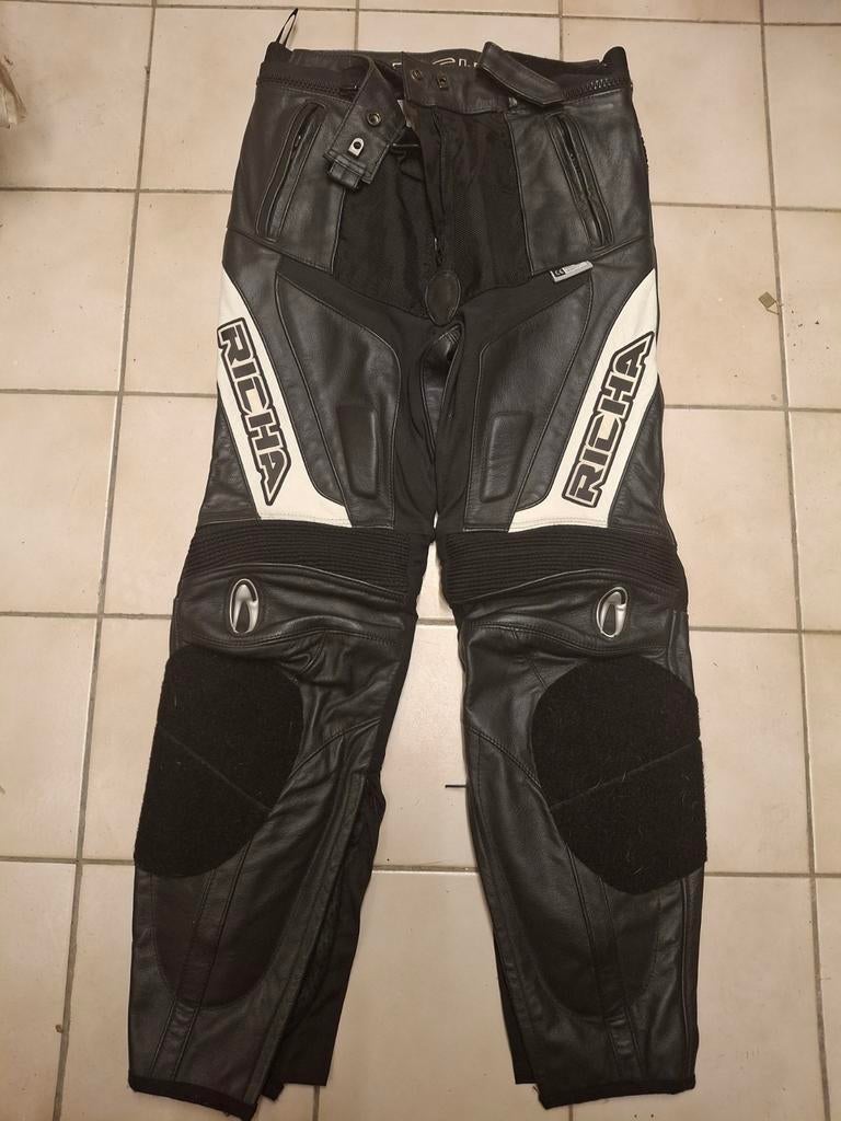 Richa broek van leer en goretx 50, Broek | leer
