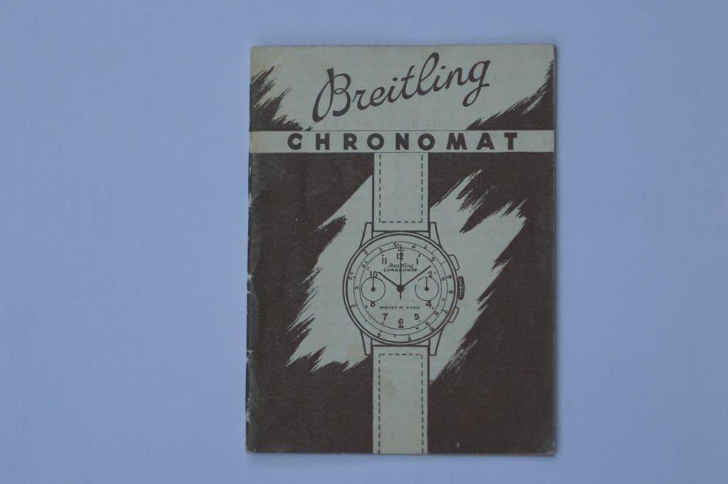 Montre Breitling - Rare Manuel, Verzamelen, Ophalen of Verzenden, Zo goed als nieuw
