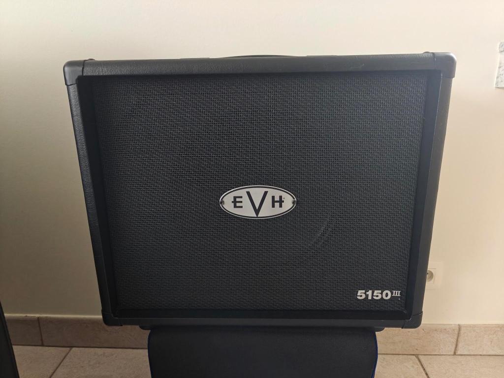 EVH 5150 III 1 X 12 Cabinet. 240€, Met versterker, Zo goed als nieuw, Solid body, Ophalen