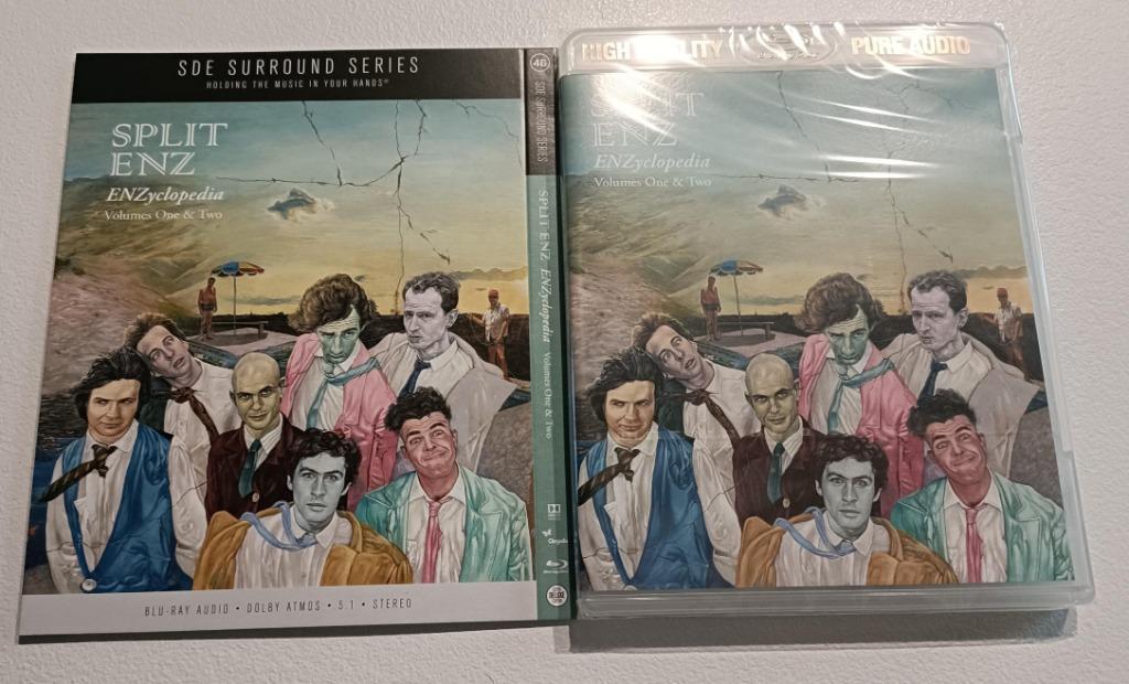 Split Enz - ENZyclopedia Vols 1 & 2 SDE Ltd blu-ray, Cd's en Dvd's, Blu-ray, Ophalen of Verzenden, Nieuw in verpakking, Muziek en Concerten