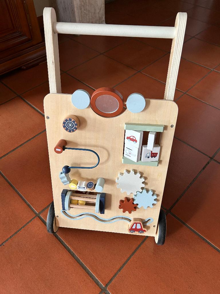 Houten loopwagen voor baby 1 jr van Petite  Amélie, Ophalen, Zo goed als nieuw