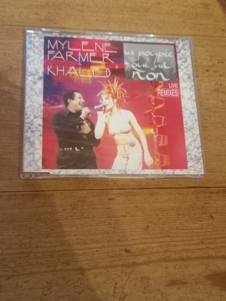 Maxi-Single (Cd) van Mylene Farmer & Khaled, Enlèvement ou Envoi, Maxi-single, Comme neuf, Autres genres