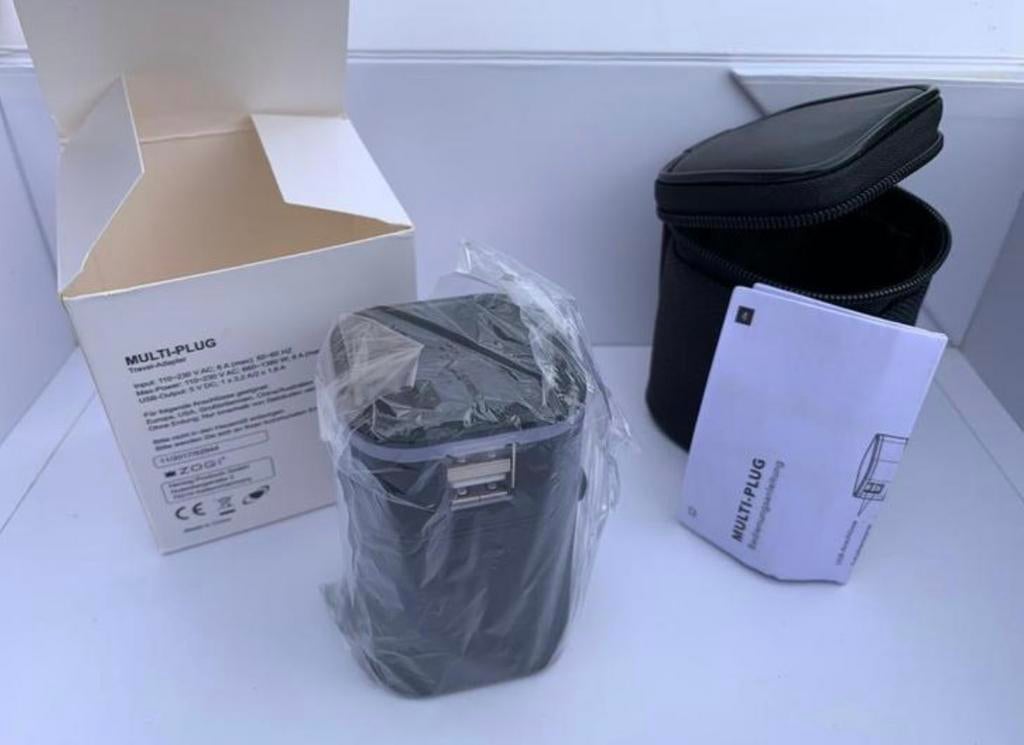 Neuf - Multi Plug / Adaptateur de voyage Prise universelle, Enlèvement ou Envoi, Neuf