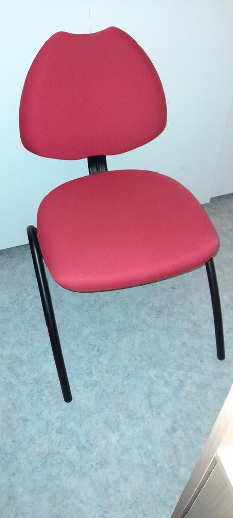 Chaises de bureau, Enlèvement, Comme neuf, Rouge, Chaise de bureau