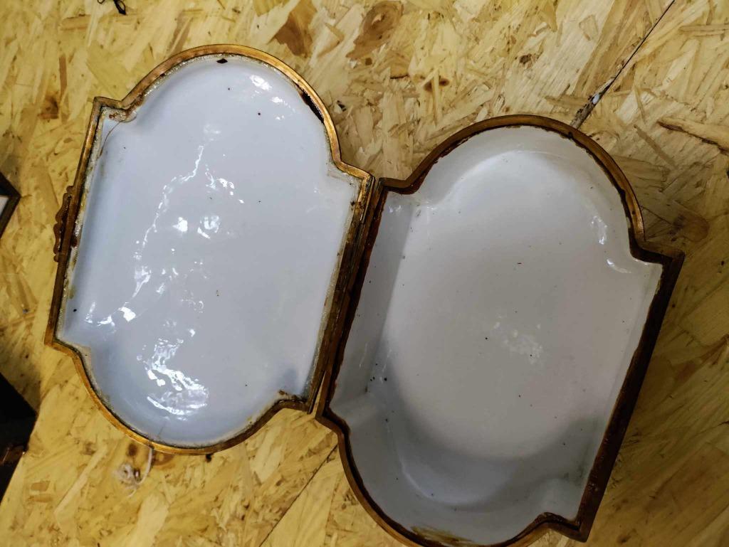 porselein doos, Antiek en Kunst, Ophalen of Verzenden
