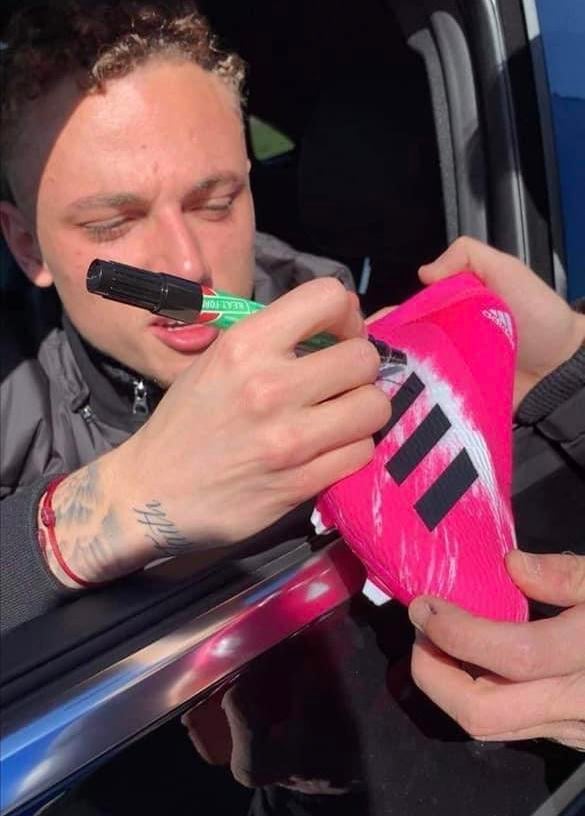 Voetbal schoenen Noa lang, Ophalen, Nieuw