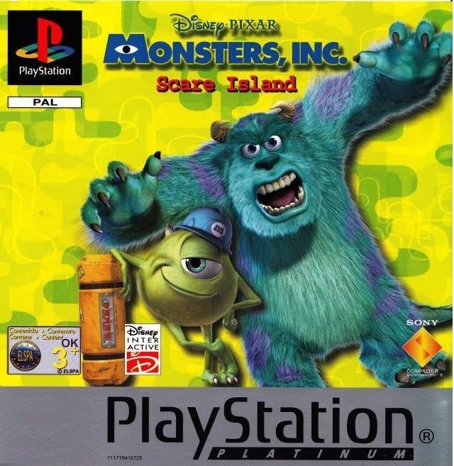 Disney Pixar Monsters en Co Schrik Eiland, Avontuur en Actie, Gebruikt, 1 speler, Ophalen of Verzenden