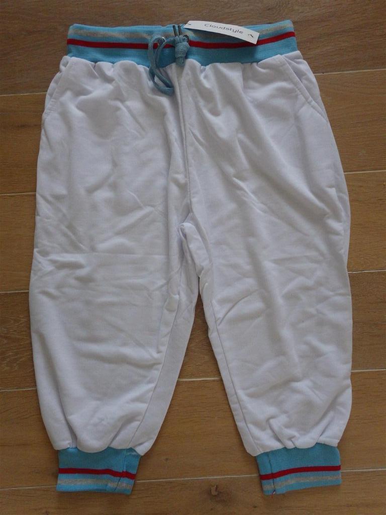 Nieuwe witte heren bermuda maat Large, Enlèvement ou Envoi, Blanc, Cloudstyle