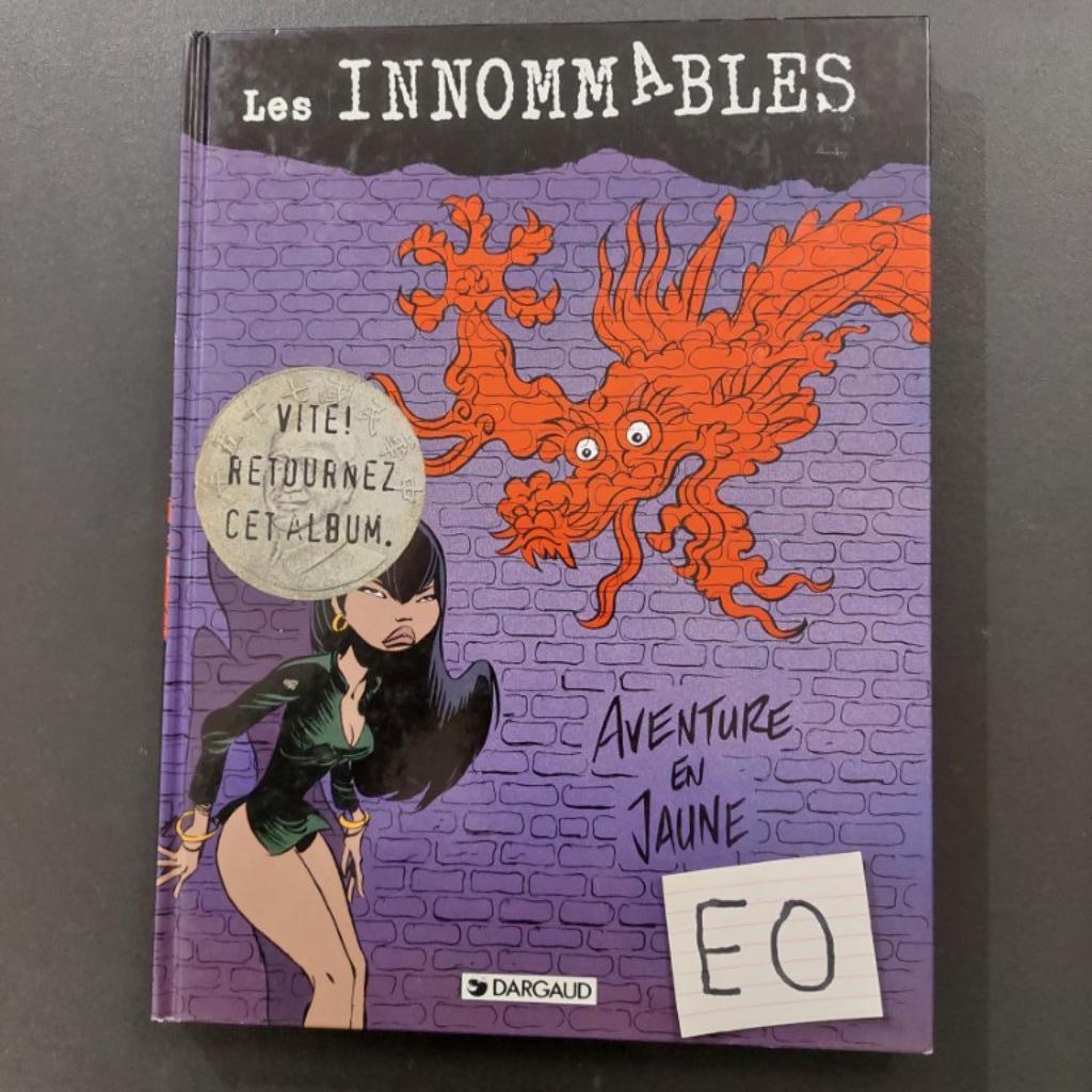 INNOMMABLES album double Aventure en Jaune + Matricule OOO, Enlèvement ou Envoi