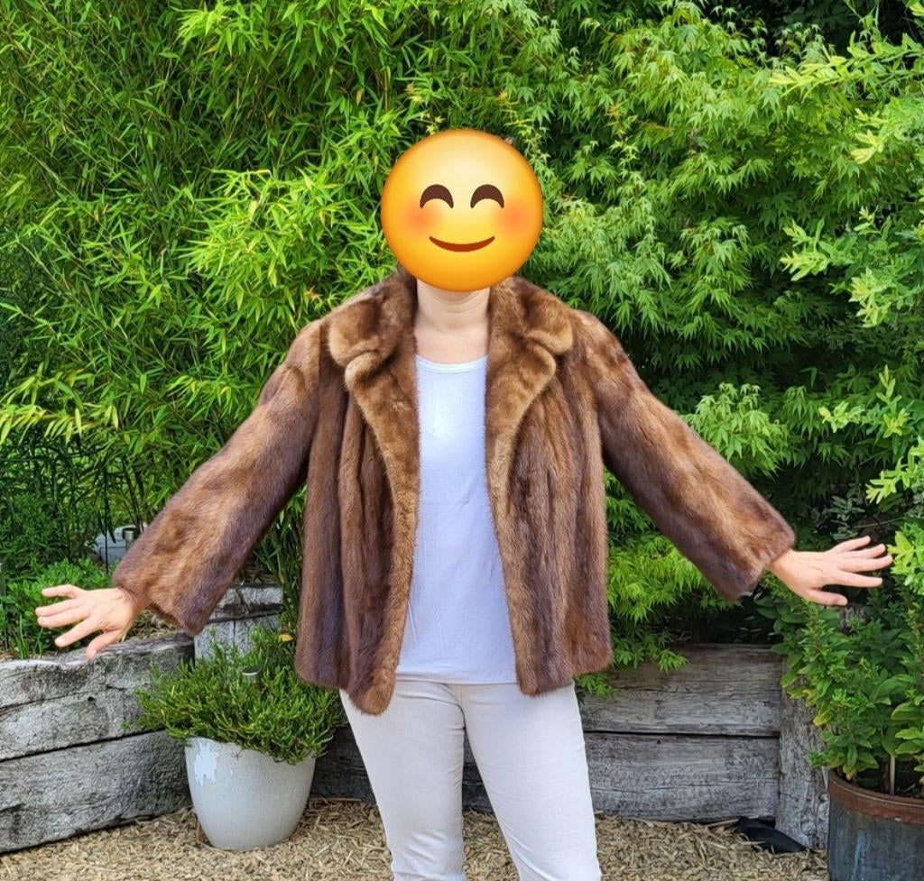 Veste courte en vison - GUY Genève, Enlèvement ou Envoi, Comme neuf
