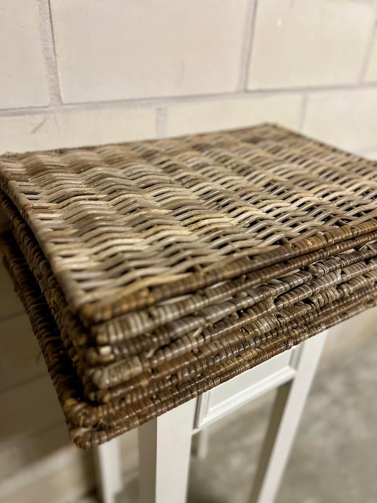 Decoratieve Placelats gevlochten 8stuks, Huis en Inrichting, Tafels | Bijzettafels, Zo goed als nieuw, Ophalen