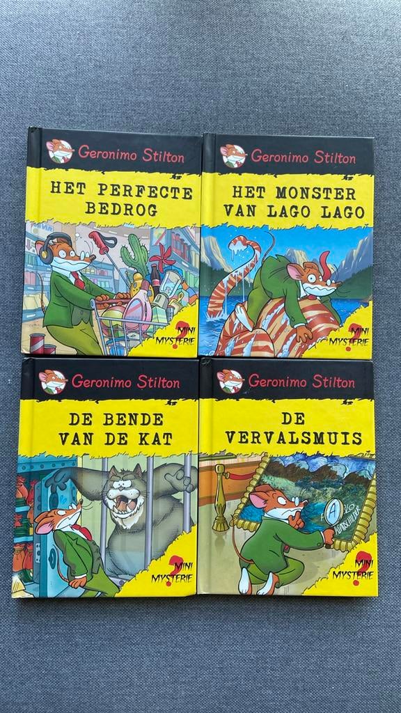 4 boeken geronimo stilton, Ophalen, Zo goed als nieuw