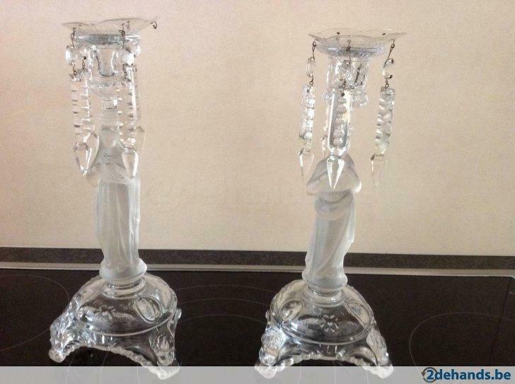 Val -Sint-Lambert kandelaars ., Antiek en Kunst, Antiek | Glaswerk en Kristal