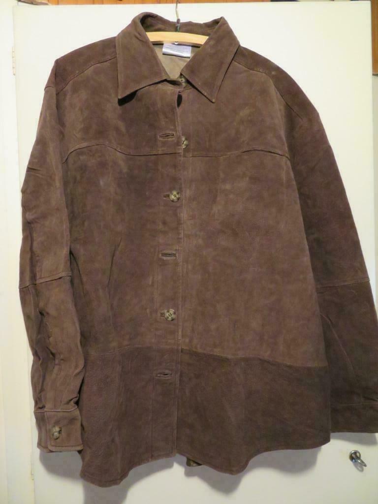 Herenvest daim, Ophalen, Bruin, Nieuw, La redoute