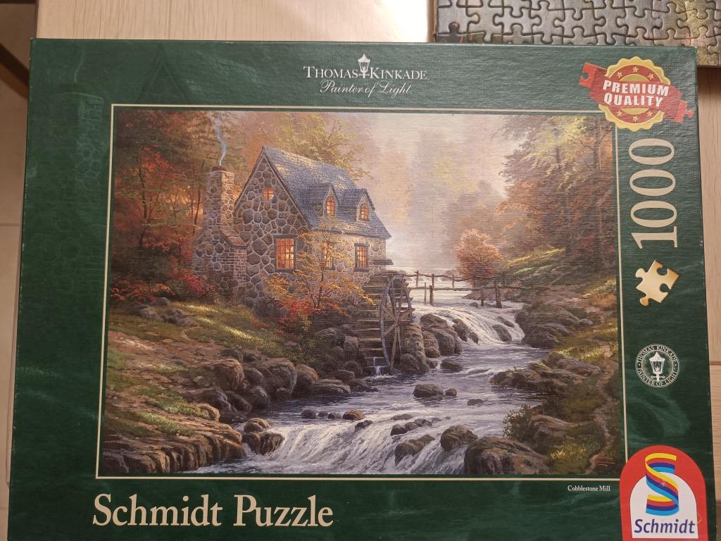 Schmidt puzzel 1000 stukjes, Enlèvement