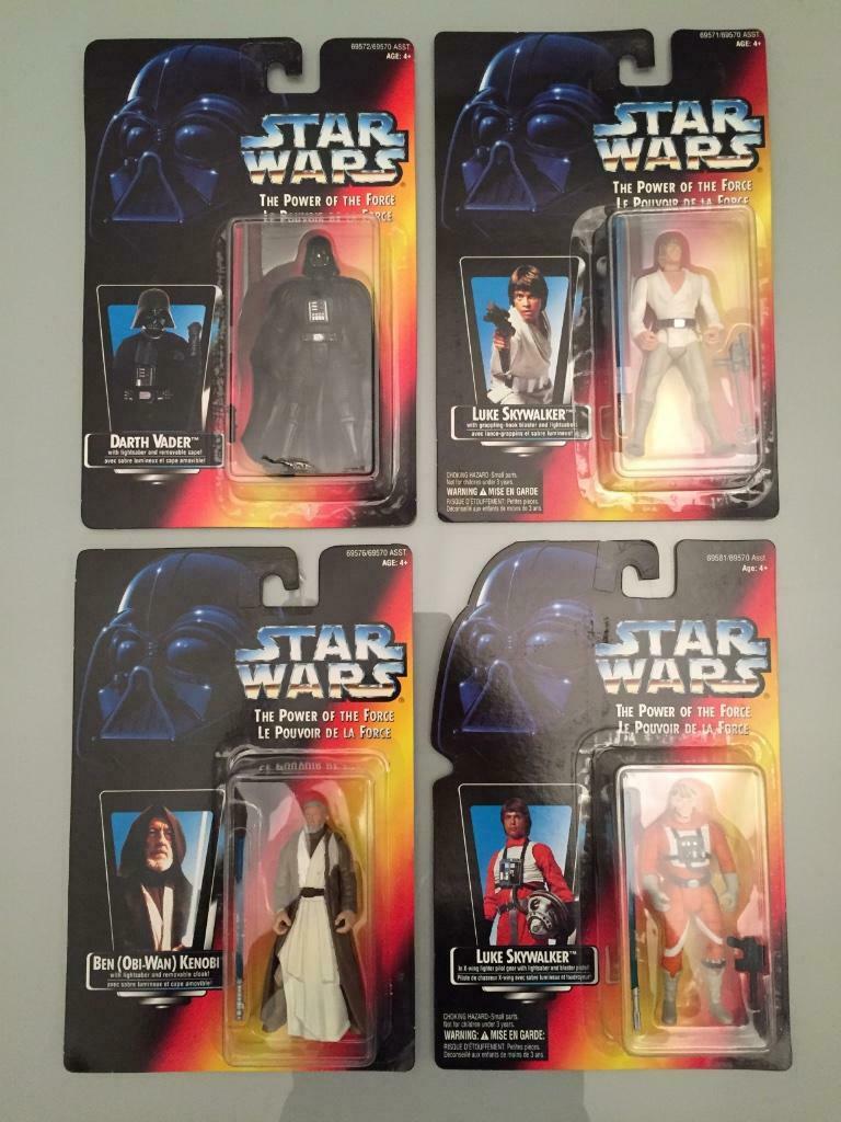 Star Wars POTF2 square card action figures (1995 - Canada), Ophalen of Verzenden, Nieuw, Actiefiguurtje