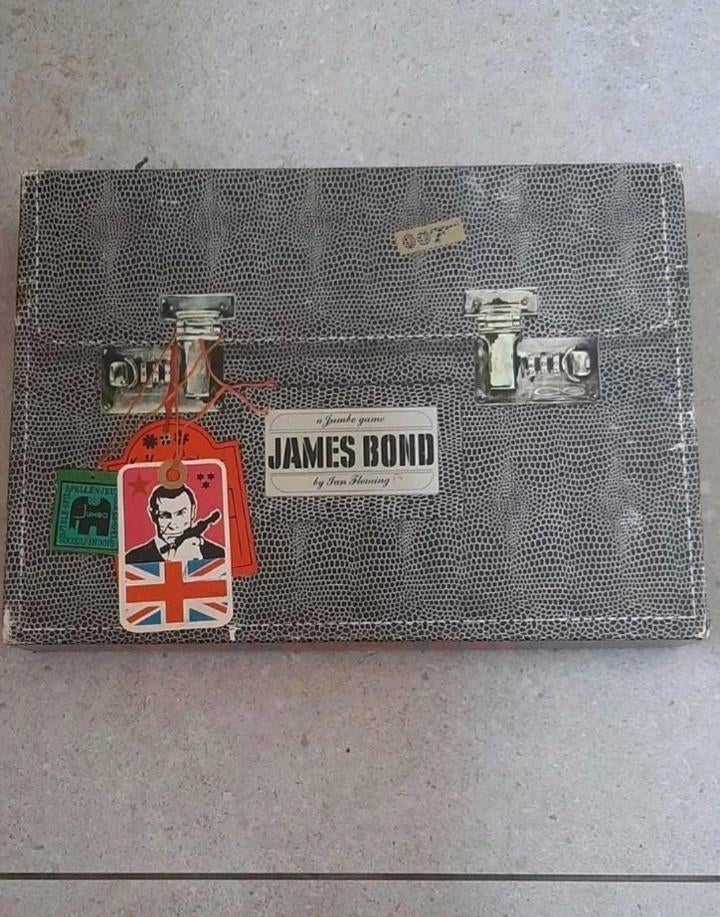 Retro Speelbord James Bond ,Jaren 60/70, Verzamelen, Ophalen of Verzenden, Zo goed als nieuw