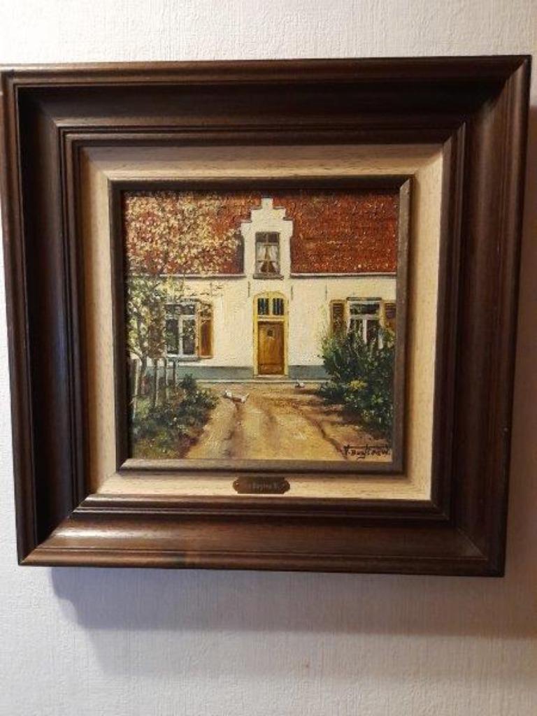 Schilderij  hoeve Claes Willy Van Buyten., Enlèvement