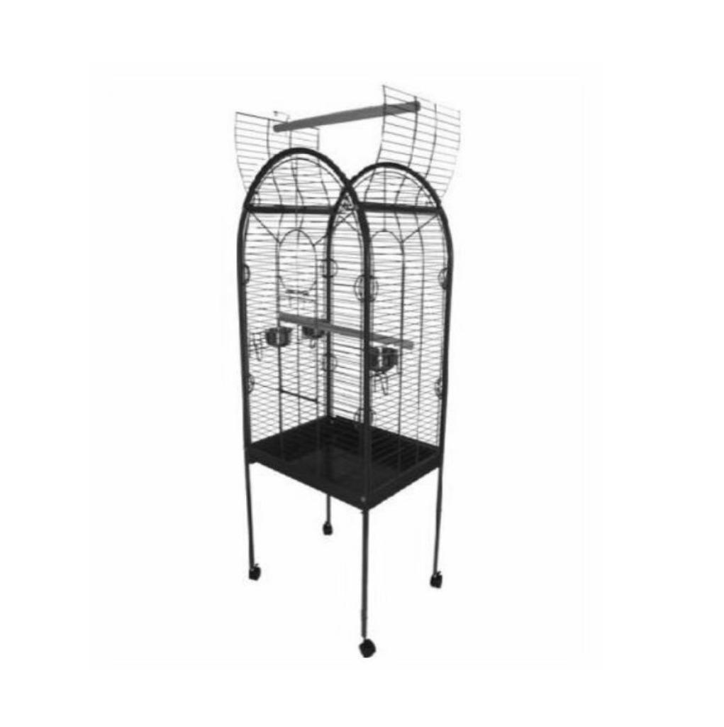 Volière Papegaai Vogelkooi Nieuw Zwart Epoxy 74-48-135 NIEUW, Dieren en Toebehoren, Ophalen of Verzenden, Nieuw, Vogelkooi