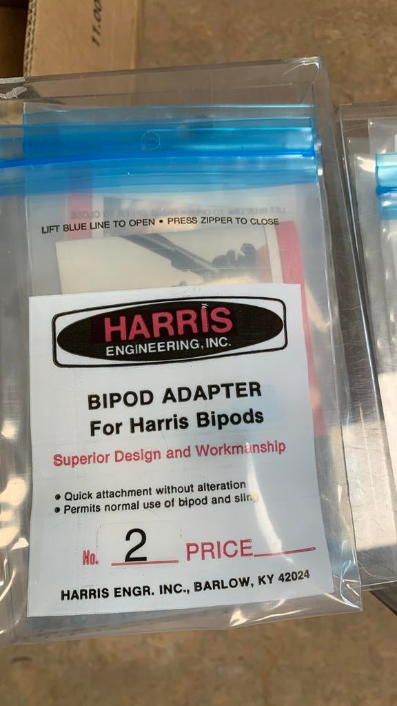 Bipod-adapter voor Harris Bipods Nr. 2, Ophalen, Overige soorten, Overige typen