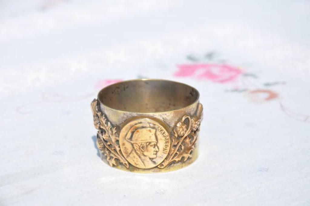 §  rond de serviette napoléon waterloo, Antiquités & Art, Enlèvement ou Envoi, Argent