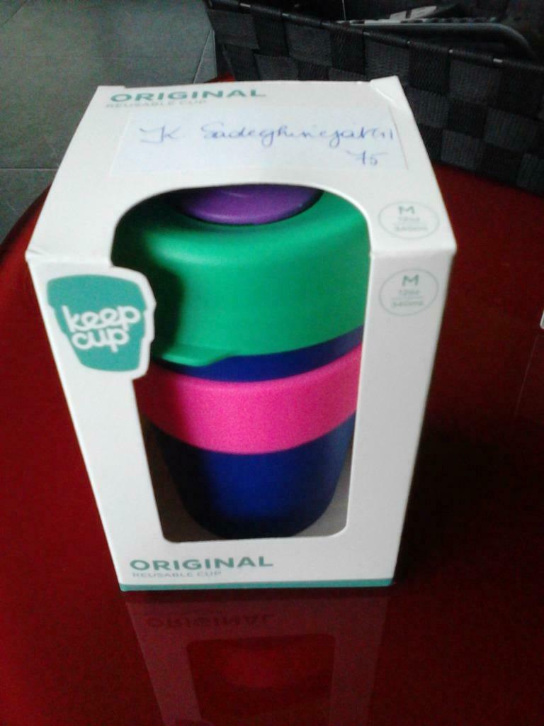 Originele Keepcup, groot model, M-size, 340 ml, Huis en Inrichting, Keuken | Tupperware, Nieuw, Ophalen