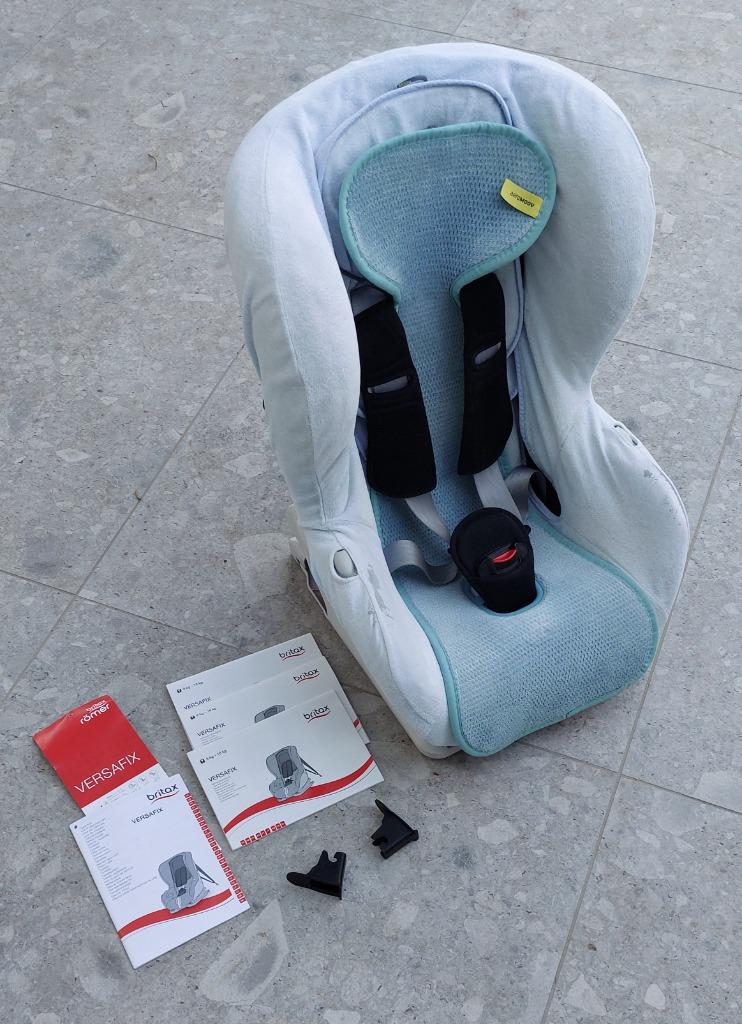 Romer Britax Versafix incl extra overtrek & aeromoov, Romer, Comme neuf, Enlèvement, Ceinture de sécurité ou Isofix