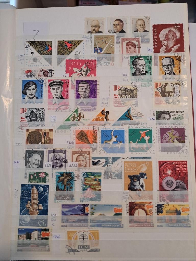 Postzegels Rusland, Ophalen of Verzenden, Gestempeld