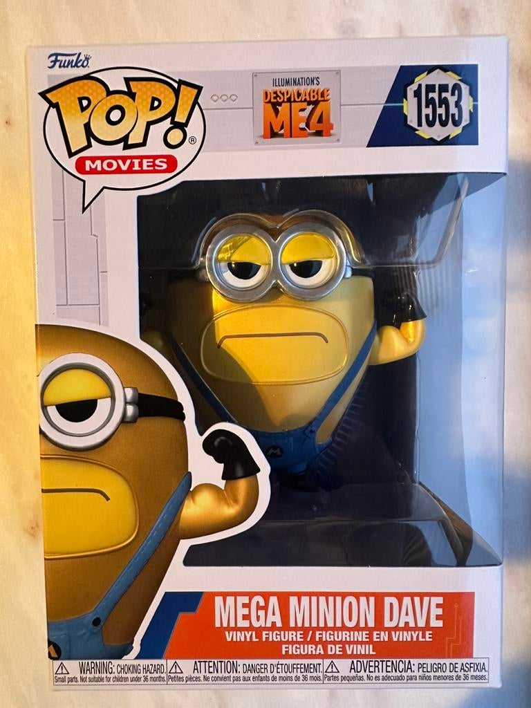 Pop! Mega Minion Dave Nr 1553, Enlèvement ou Envoi, Neuf