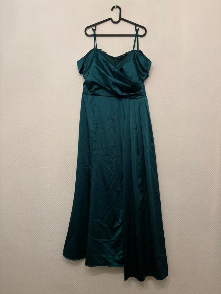 Arin - Turquoise - 44, Kleding | Dames, Arin, Galajurk, Overige kleuren, Maat 42/44 (L)