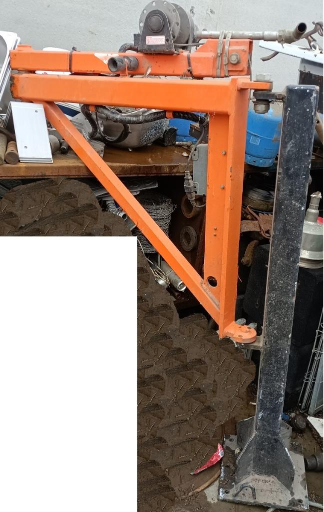 Grue montée sur camion 250kg Penny Hydr Lift DCM 12V 230V, Enlèvement, Utilisé