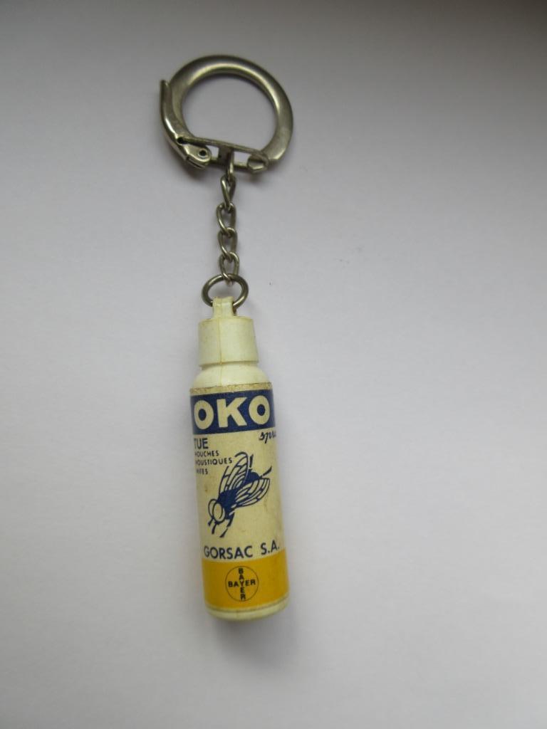 porte-clés vintage OKO BAYER collection, Collections, Porte-clés, Enlèvement