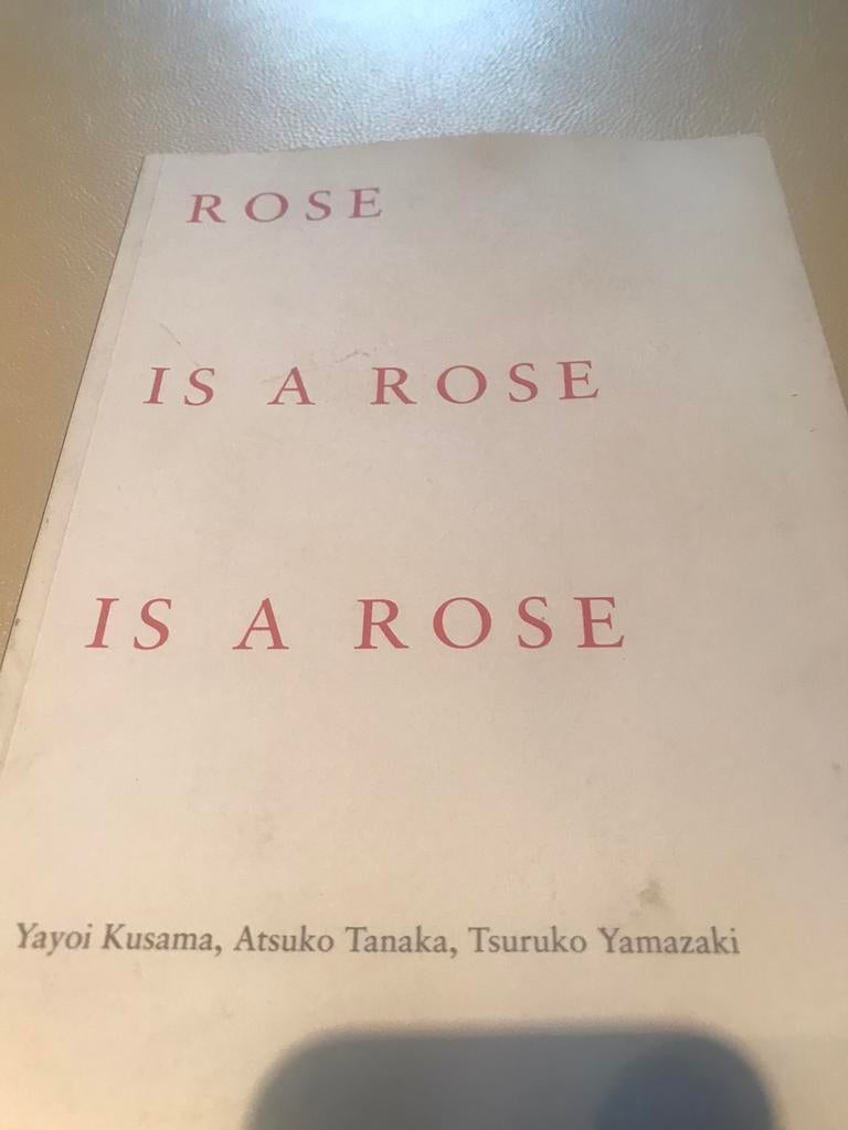 Rose 60pages avec Kusama Tanaka Yamazaki Gutai, Enlèvement ou Envoi, Comme neuf, Peinture et dessin