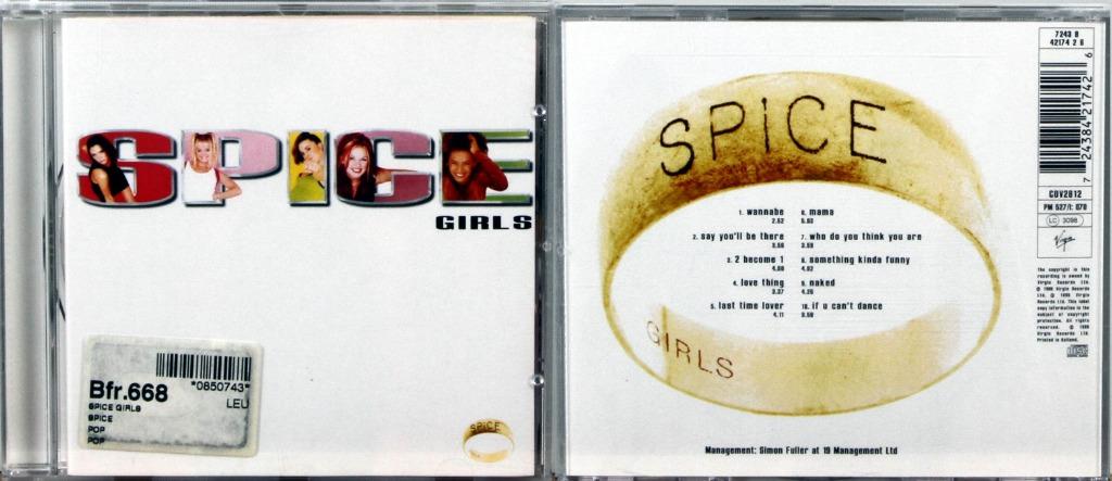 CD: Spcie Girls "Spice", Ophalen of Verzenden, Gebruikt