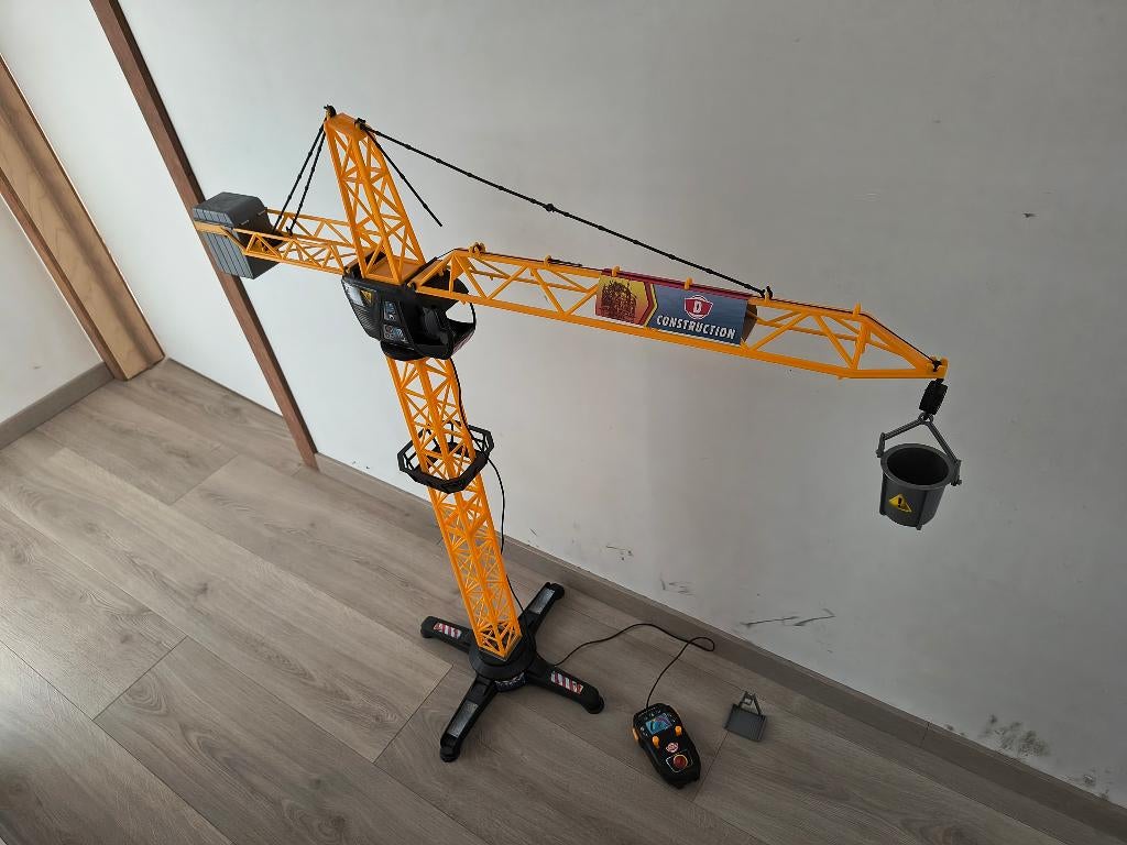 Speelgoedkraan met afstandsbediening, Ophalen, Gebruikt, Afstandsbediening