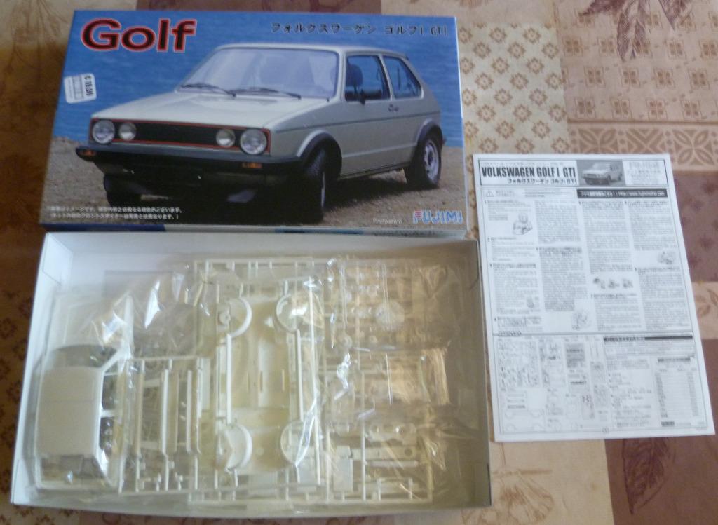 Fujimi Volkswagen Golf GTI 1/24, Hobby en Vrije tijd, Auto, Groter dan 1:32, Nieuw, Ophalen