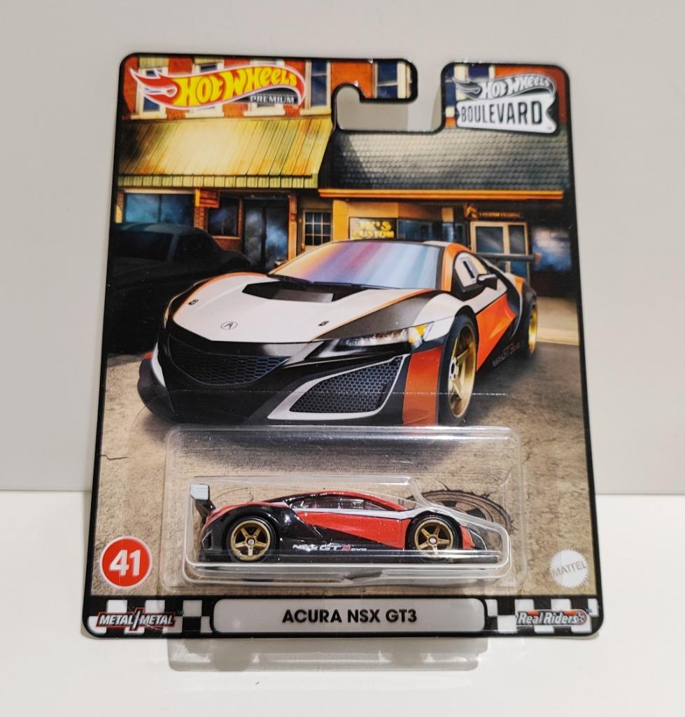 Hot Wheels Acura NSX GT3 Boulevard (uit 2021) 1/64, Enlèvement ou Envoi