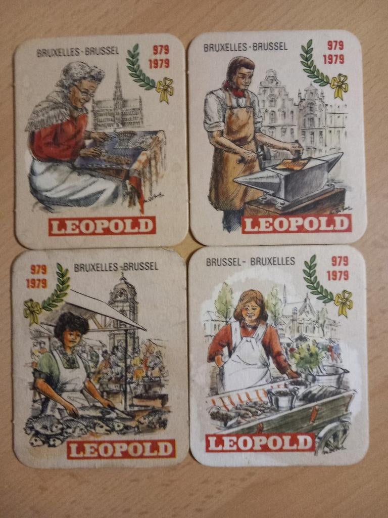 Sous-bocks Léopold (530), Collections, Enlèvement ou Envoi, Comme neuf