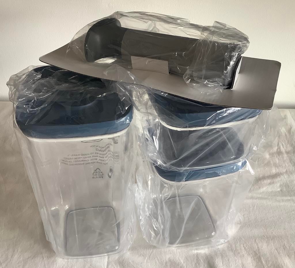 Set vacuüm voedselcontainers, Berghoff, Zo goed als nieuw, Kom(men)
