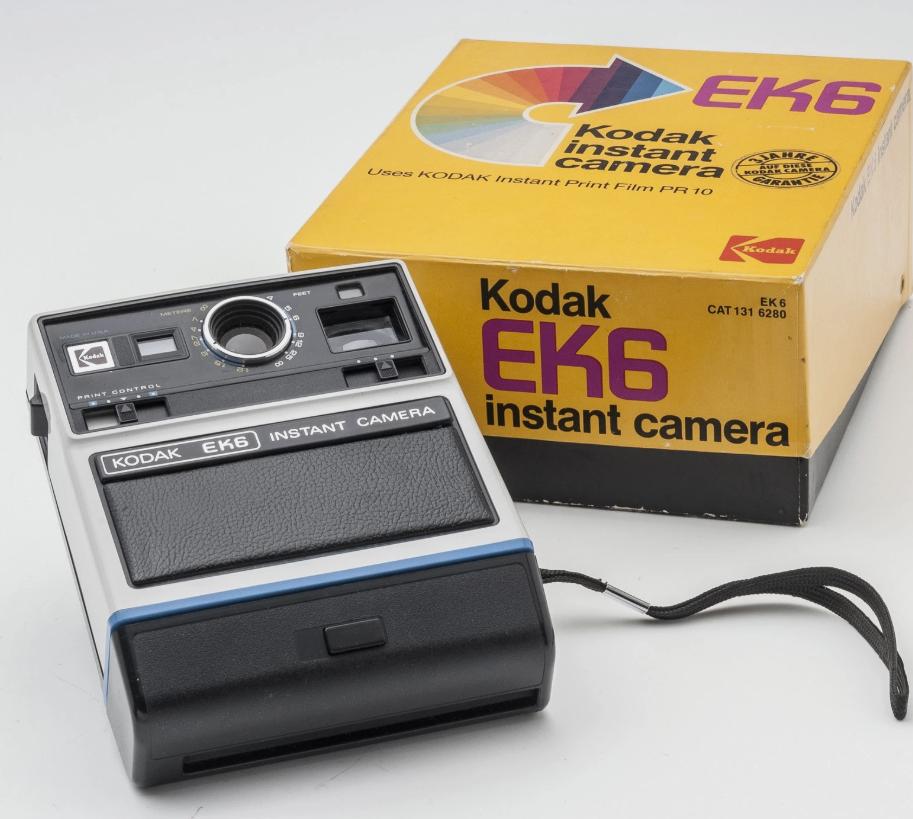 Kodak EK6 EK 6 EK-6 Instant Camera, Ophalen of Verzenden, Zo goed als nieuw, Polaroid, Kodak