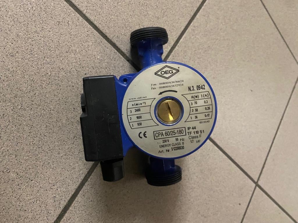 circulatiepomp verwarmingspomp OEG, Ophalen, Gebruikt, Overige typen